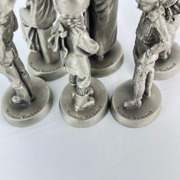 Dave Grossman Pewter Design Norman Rockwell Figurines - Picture 6 of 8
